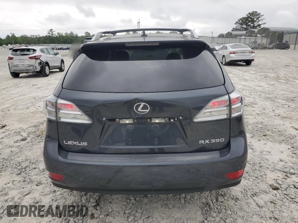 2010 Lexus RX 350 with VIN 2T2ZK1BA7AC032430, listed as a Copart auction lot 55201575 with 193,064 mi miles and Clean Title. Bid and sale history available at carsss.com. Image 6.