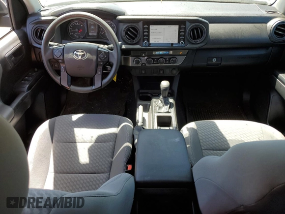 2022 Toyota Tacoma SR с VIN 3TMCZ5AN7NM503488, выставлен на аукционе Copart как лот 58147705 с пробегом 25 039 миль миль и Списание • Salvage title. История ставок и продаж доступна на DreamBid. Изображение 8.
