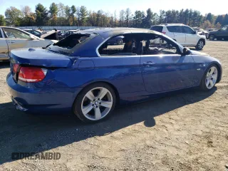 2007 BMW 3 Series 335i with VIN WBAWL73547PX45379, listed as a Copart auction lot 77357444 with 0 mi miles and Salvage Title. Bid and sale history available at carsss.com. Image 3.