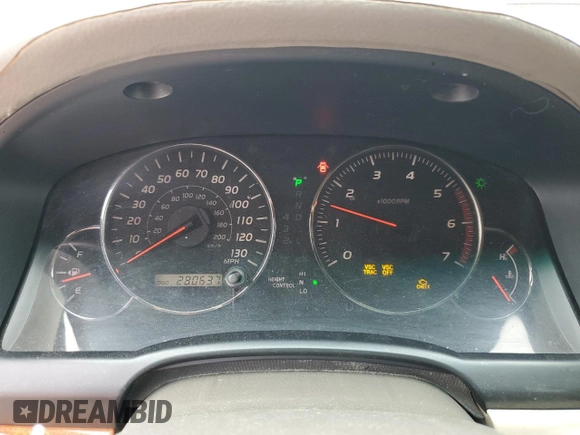 2003 Lexus GX 470 z VIN JTJBT20X130017870, wystawiony jako Copart lot #50525215 z przebiegiem 280 637 mil mil oraz Szkoda całkowita • Salvage title. Historia ofert i sprzedaży dostępna na DreamBid. Obrazek 9.