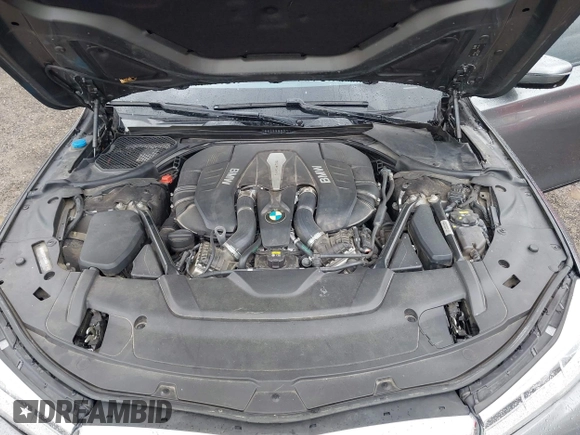 2016 BMW 7 Series 750i xDrive with VIN WBA7F2C53GG417997, listed as a IAAI auction lot 41926307 with 92,734 mi miles. Bid and sale history available at carsss.com. Image 10.