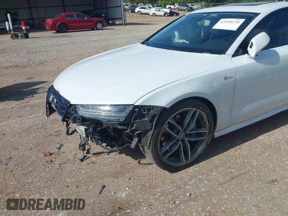 2016 Audi A7 Premium Plus with VIN WAUWGAFC2GN021696, listed as a IAAI auction lot 42595234 with 112,464 mi miles and . Bid and sale history available at DreamBid. Image 17.
