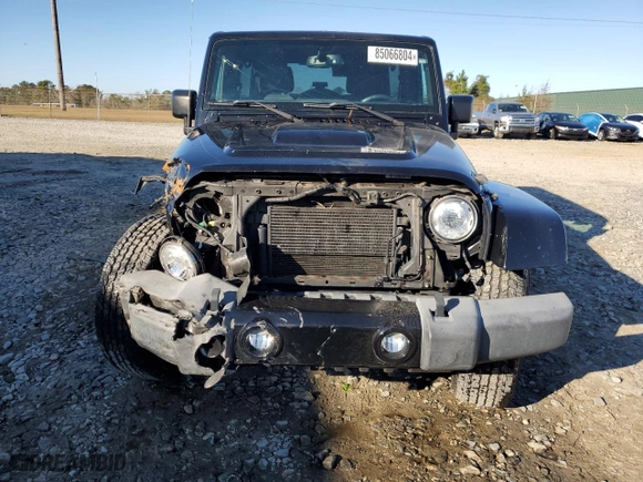 2018 Jeep Wrangler JK Unlimited Altitude with VIN 1C4BJWEG0JL833280, listed as a Copart auction lot 85066804 with 62,032 mi miles and Salvage Title. Bid and sale history available at carsss.com. Image 5.