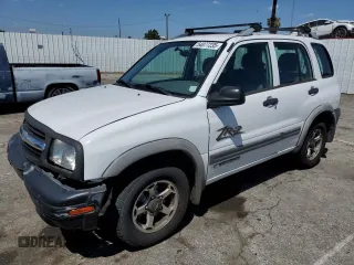 2001 Chevrolet Tracker ZR2 z VIN 2CNBJ734816935414, wystawiony jako Copart lot #54877235 z przebiegiem 117 483 mil mil oraz Szkoda całkowita • Salvage title. Historia ofert i sprzedaży dostępna na DreamBid. Obrazek 1.