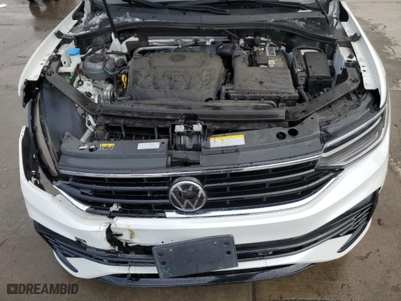 2023 Volkswagen Tiguan SE R-Line Black with VIN 3VV8B7AX8PM091870, listed as a Copart auction lot 49150015 with 21,440 mi miles and Salvage Title. Bid and sale history available at carsss.com. Image 12.
