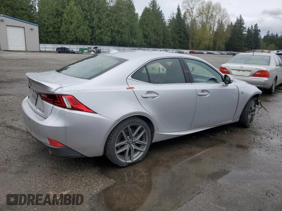 2015 Lexus IS 350 with VIN JTHCE1D26F5009134, listed as a Copart auction lot 52775215 with Not provided miles and Clean title. Bid and sale history available at DreamBid. Image 3.