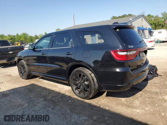 2020 Dodge Durango GT Plus with VIN 1C4RDHDG4LC268764, listed as a Copart auction lot 52559625 with 177,379 mi miles and Non Repairable. Bid and sale history available at carsss.com. Image 2.