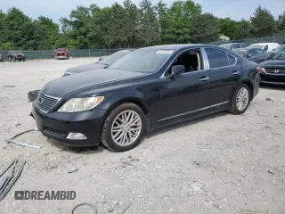2008 Lexus LS 460 с VIN JTHBL46F985071147, выставлен на аукционе Copart как лот 61249795 с пробегом 104 373 миль миль и Списание • Salvage title. История ставок и продаж доступна на DreamBid. Изображение 1.