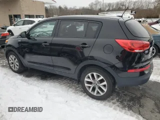 2016 Kia Sportage LX with VIN KNDPBCAC6G7802251, listed as a Copart auction lot 44006135 with 99,860 mi miles and Salvage Title. Bid and sale history available at carsss.com. Image 2.
