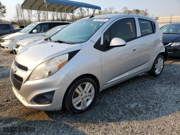 2014 Chevrolet Spark LS with VIN KL8CB6S96EC494000, listed as a Copart auction lot 50752495 with 222,495 mi miles and Salvage Title. Bid and sale history available at carsss.com. Image 1.