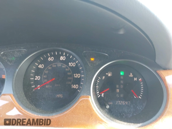 2005 Lexus ES 330 with VIN JTHBA30G755139765, listed as a IAAI auction lot 42075614 with 172,647 mi miles. Bid and sale history available at carsss.com. Image 7.
