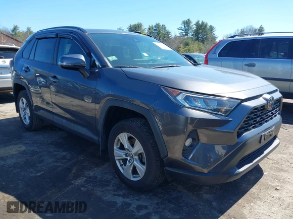 2019 Toyota RAV4 XLE with VIN 2T3P1RFV1KW056420, listed as a IAAI auction lot 41982282 with 53,424 mi miles and . Bid and sale history available at DreamBid. Image 1.