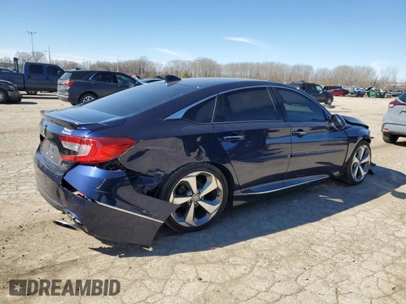 2019 Honda Accord Touring with VIN 1HGCV2F93KA032746, listed as a Copart auction lot 47617445 with 79,351 mi miles and Salvage title. Bid and sale history available at DreamBid. Image 3.