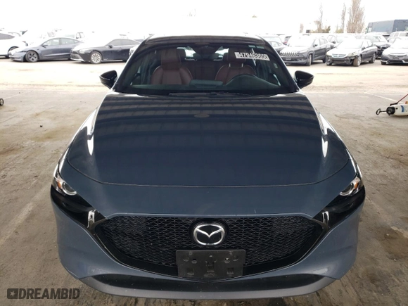 2024 Mazda Mazda3 Hatchback 2.5 S Carbon Edition with VIN JM1BPBLM5R1701011, listed as a Copart auction lot 47946365 with 27,132 mi miles and Salvage Title. Bid and sale history available at carsss.com. Image 5.