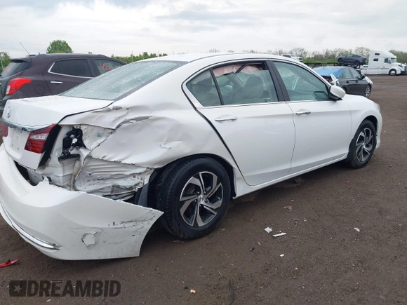 2017 Honda Accord Sedan LX with VIN 1HGCR2F38HA293427, listed as a IAAI auction lot 42109593 with 80,370 mi miles. Bid and sale history available at carsss.com. Image 6.