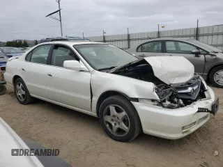 2003 Acura TL w/Navigation System with VIN 19UUA56713A013713, listed as a Copart auction lot 54065395 with 85,211 mi miles and Salvage Title. Bid and sale history available at carsss.com. Image 4.
