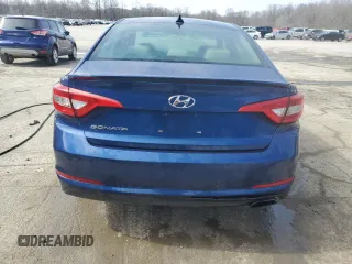 2016 Hyundai Sonata SE with VIN 5NPE24AF4GH329890, listed as a Copart auction lot 48136435 with 159,402 mi miles and Salvage Title. Bid and sale history available at carsss.com. Image 6.