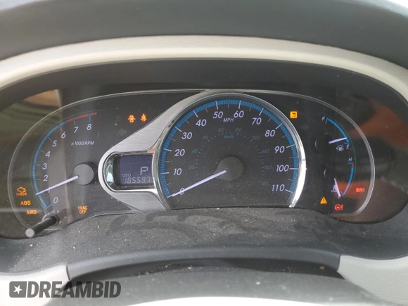 2013 Toyota Sienna XLE with VIN 5TDDK3DCXDS070416, listed as a Copart auction lot 56399655 with 185,597 mi miles and Clean Title. Bid and sale history available at DreamBid. Image 9.