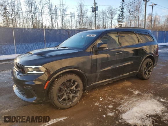 2021 Dodge Durango R/T with VIN 1C4SDJCT1MC695330, listed as a Copart auction lot 44779055 with 75,247 mi miles and Clean Title. Bid and sale history available at DreamBid. Image 1.