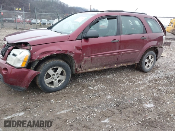 2008 Chevrolet Equinox LS with VIN 2CNDL13F086076296, listed as a IAAI auction lot 41458503 with 132,596 mi miles. Bid and sale history available at carsss.com. Image 17.