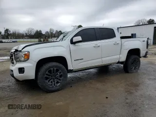 2019 GMC Canyon 4WD SLE with VIN 1GTG6CEN0K1348235, listed as a Copart auction lot 45934405 with 0 mi miles and Salvage Title. Bid and sale history available at carsss.com. Image 1.
