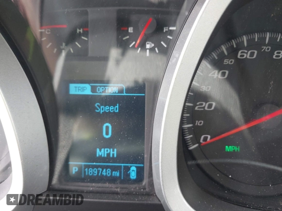 2013 Chevrolet Equinox LT with VIN 2GNALDEK9D1123018, listed as a IAAI auction lot 42079382 with 189,748 mi miles. Bid and sale history available at carsss.com. Image 7.