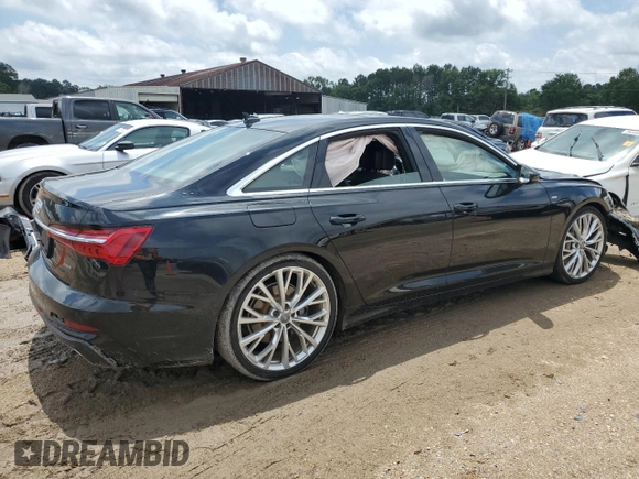 2019 Audi A6 Prestige with VIN WAUM2AF2XKN017031, listed as a Copart auction lot 58634515 with Not provided miles and Salvage title. Bid and sale history available at DreamBid. Image 3.