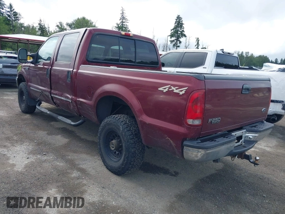 2000 Ford F-250 XL with VIN 1FTNW21S5YEE13482, listed as a IAAI auction lot 42418740 with 143,919 mi miles and . Bid and sale history available at DreamBid. Image 3.