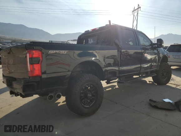 2024 Ford F-350 XL with VIN 1FT8W3BM7RED63706, listed as a Copart auction lot 73460764 with Not Provided miles and Salvage Title. Bid and sale history available at DreamBid. Image 10.