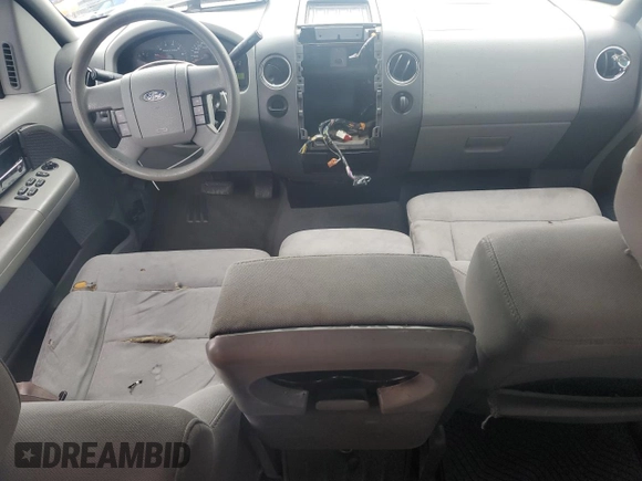 2004 Ford F-150 STX with VIN 1FTRX12W44NA10257, listed as a Copart auction lot 58332115 with 308,653 mi miles and Salvage title. Bid and sale history available at DreamBid. Image 8.