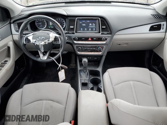 2018 Hyundai Sonata SEL with VIN 5NPE34AF3JH632650, listed as a Copart auction lot 54049745 with 96,756 mi miles and Salvage Title. Bid and sale history available at DreamBid. Image 8.