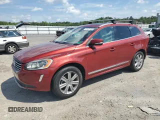 2016 Volvo XC60 T6 Drive-E Platinum with VIN YV449MRM2G2911253, listed as a Copart auction lot 63428145 with 75,595 mi miles and Salvage title. Bid and sale history available at DreamBid. Image 1.