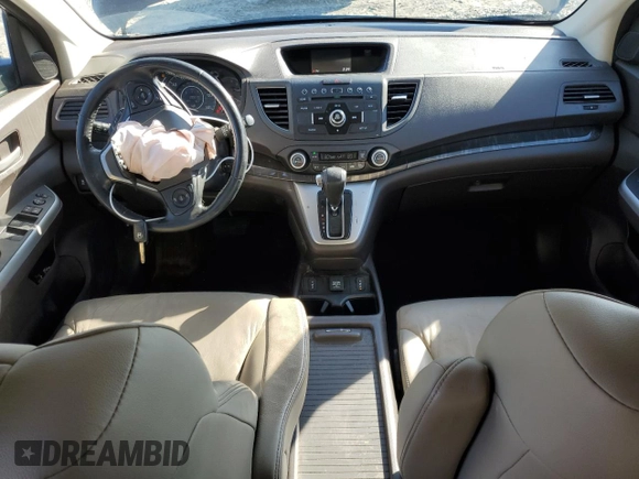 2014 Honda CR-V EX-L with VIN 2HKRM3H77EH533357, listed as a Copart auction lot 46205475 with 95,018 mi miles and Salvage Title. Bid and sale history available at carsss.com. Image 8.