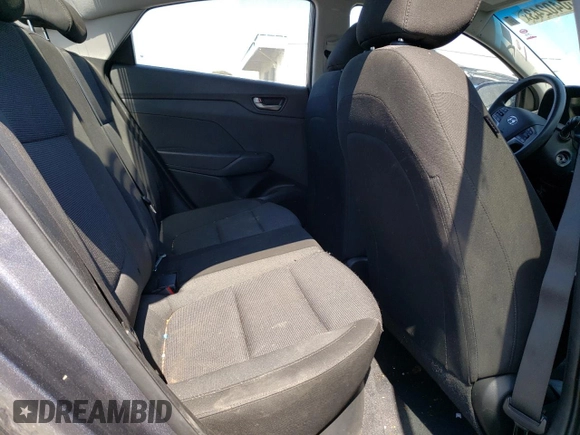 2018 Hyundai Accent SEL with VIN 3KPC24A30JE026341, listed as a Copart auction lot 60040243 with 106,056 mi miles. Bid and sale history available at carsss.com. Image 10.