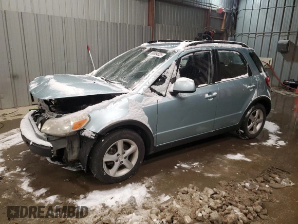 2009 Suzuki SX4 Man AWD with VIN JS2YB413996204423, listed as a Copart auction lot 88684625 with 111,432 mi miles and Salvage Title. Bid and sale history available at carsss.com. Image 1.