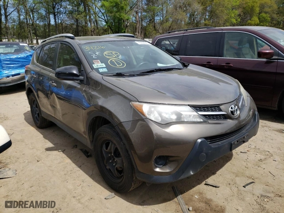 2014 Toyota RAV4 LE with VIN JTMBFREVXED082657, listed as a Copart auction lot 74188174 with 220,617 mi miles and Non Repairable. Bid and sale history available at carsss.com. Image 4.