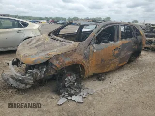 2014 Kia Sorento SX with VIN 5XYKWDA78EG468652, listed as a Copart auction lot 57311995 with Not provided miles and Salvage title. Bid and sale history available at DreamBid. Image 1.
