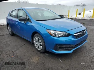 2023 Subaru Impreza with VIN 4S3GTAB60P3720467, listed as a Copart auction lot 47695905 with 21,721 mi miles and Salvage title. Bid and sale history available at DreamBid. Image 4.