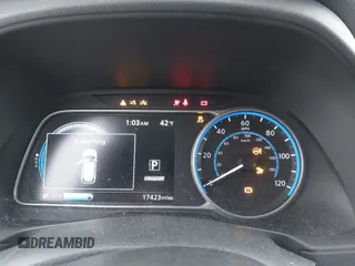 2023 Nissan LEAF S with VIN 1N4AZ1BV7PC551730, listed as a IAAI auction lot 41592504 with 17,423 mi miles and . Bid and sale history available at DreamBid. Image 7.
