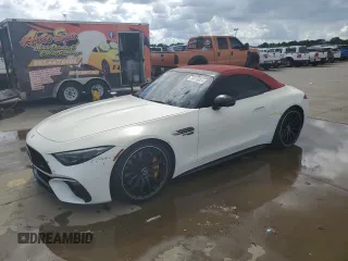 2022 Mercedes-Benz SL 63 AMG z VIN W1KVK8BB8NF002828, wystawiony jako Copart lot #74119324 z przebiegiem Nie podano mil oraz Szkoda całkowita • Salvage title. Historia ofert i sprzedaży dostępna na DreamBid. Obrazek 1.