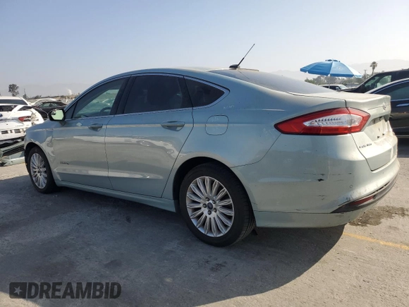 2014 Ford Fusion SE Hybrid with VIN 3FA6P0LU3ER150606, listed as a Copart auction lot 62859575 with 218,371 mi miles and Salvage title. Bid and sale history available at DreamBid. Image 2.