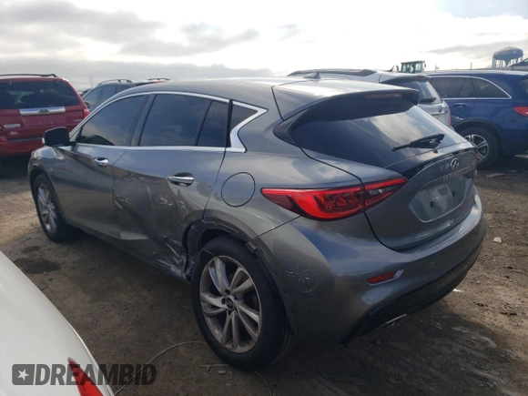 2017 Infiniti QX30 Sport with VIN SJKCH5CP3HA017499, listed as a Copart auction lot 46955954 with 100,772 mi miles. Bid and sale history available at carsss.com. Image 2.