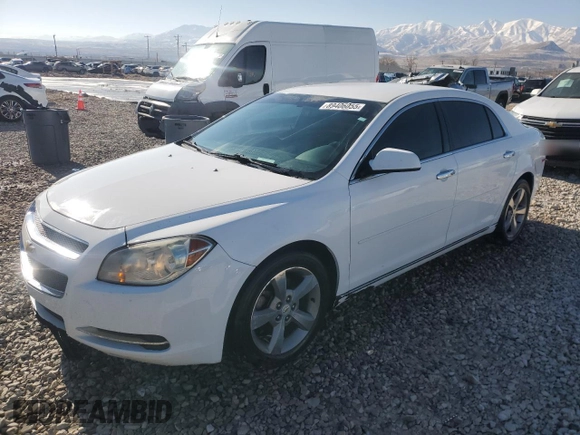 2012 Chevrolet Malibu 1LT with VIN 1G1ZC5E01CF380996, listed as a Copart auction lot 89406055 with 97,441 mi miles and Salvage Title. Bid and sale history available at DreamBid. Image 1.
