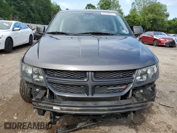 2015 Dodge Journey Crossroad with VIN 3C4PDDGG7FT676017, listed as a Copart auction lot 61740615 with 111,267 mi miles and Salvage title. Bid and sale history available at DreamBid. Image 5.