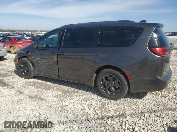 2021 Chrysler Pacifica Hybrid Touring L with VIN 2C4RC1L76MR526898, listed as a Copart auction lot 48133815 with 73,274 mi miles and Salvage title. Bid and sale history available at DreamBid. Image 2.