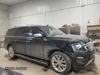 2018 Ford Expedition Max Platinum with VIN 1FMJK1MT4JEA64566, listed as a Copart auction lot 84215404 with 112,938 mi miles and Salvage title. Bid and sale history available at DreamBid. Image 4.