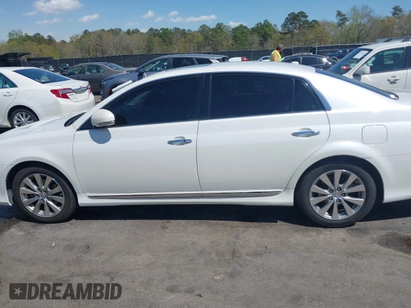 2012 Toyota Avalon with VIN 4T1BK3DB3CU472153, listed as a IAAI auction lot 41888530 with 186,406 mi miles. Bid and sale history available at carsss.com. Image 14.