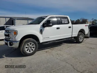 2020 Ford Super Duty F-250 SRW XL with VIN 1FT7W2BT1LEE95526, listed as a Copart auction lot 48225225 with 173,657 mi miles and Salvage Title. Bid and sale history available at carsss.com. Image 1.