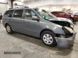 2006 Kia Sedona LX with VIN KNDMB233566078132, listed as a Copart auction lot 75662434 with 223,318 mi miles and Salvage Title. Bid and sale history available at carsss.com. Image 4.