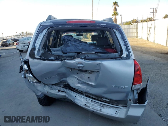 2006 Nissan Quest SE with VIN 5N1BV28U96N118097, listed as a Copart auction lot 78171414 with 0 mi miles and Salvage Title. Bid and sale history available at carsss.com. Image 6.